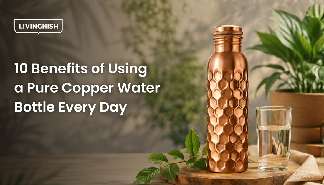 10 Benefits of Using a Pure Copper Water Bottle Every Day