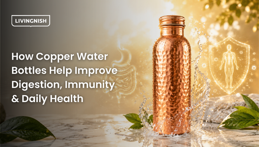How Pure Copper Water Bottles Support Digestion, Immunity & Overall Wellness