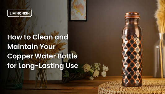 Copper Water Bottle for Long-Lasting Use
