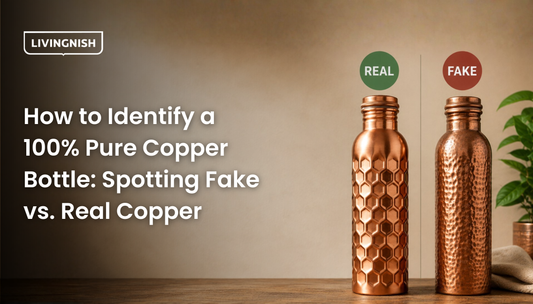 How to Identify a 100% Pure Copper Bottle: Spotting Fake vs. Real Copper