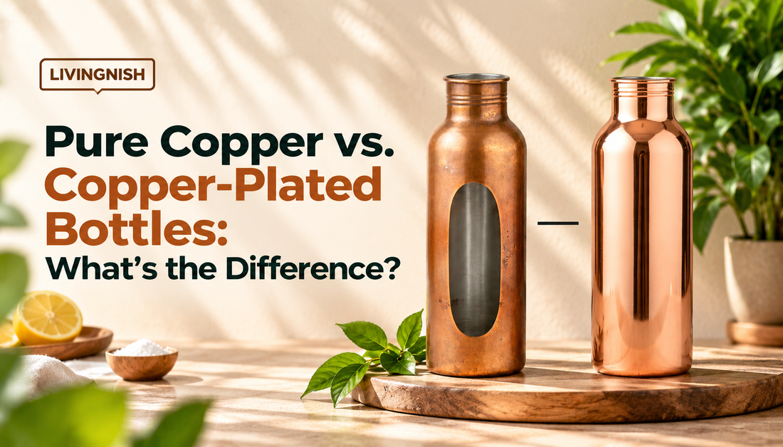 Pure Copper vs. Copper-Plated Bottles: What's the Difference?