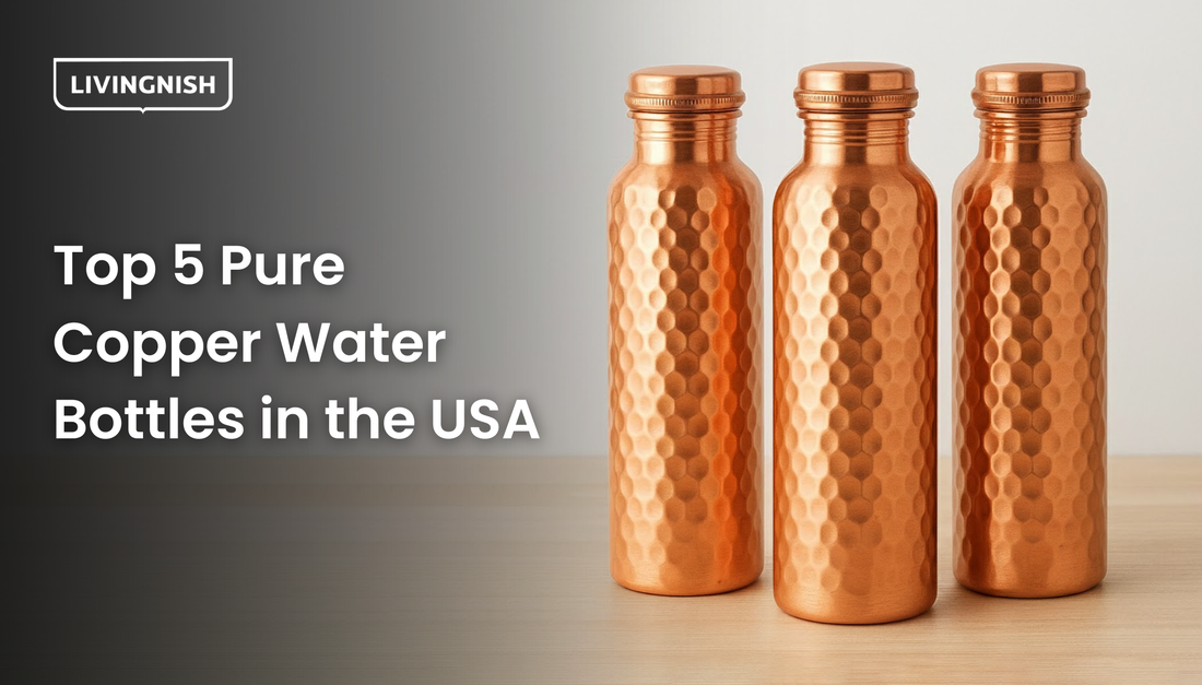 Best 5 Pure Copper Water Bottles You Can Buy in the USA