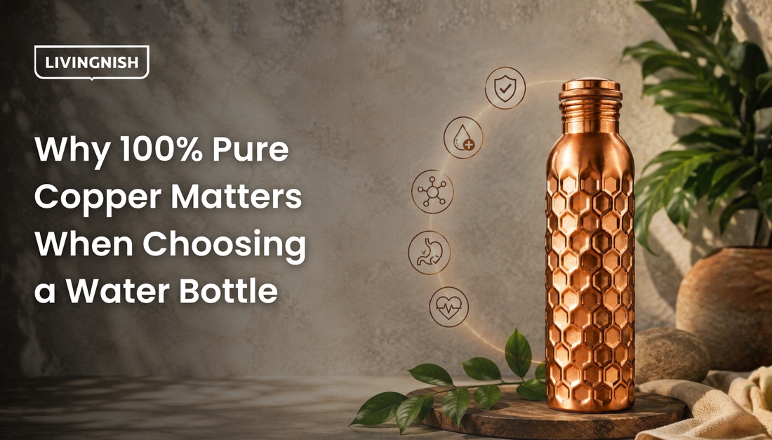 Why 100% Pure Copper Matters When Choosing a Water Bottle