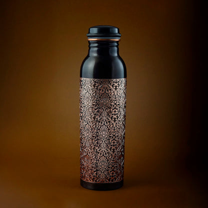Classic 100% Pure Copper Water Bottle- 34 OZ