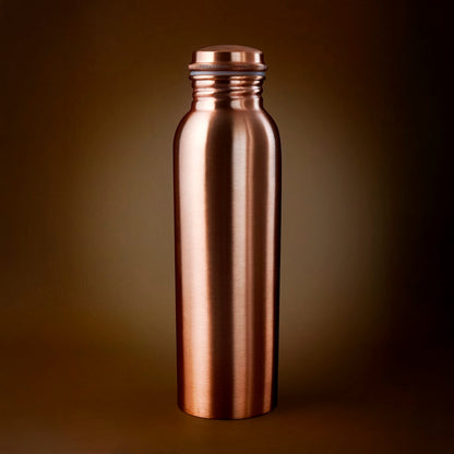 Classic 100% Pure Copper Water Bottle- 34 OZ