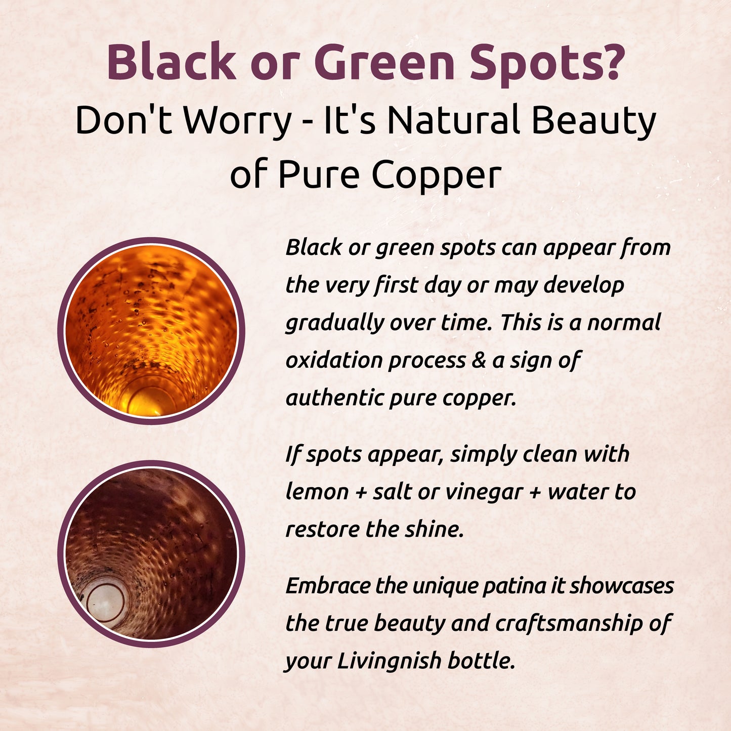 Honeycomb 100% Pure Ayurvedic Copper Water Bottle with Free Straw and Canvas Bag