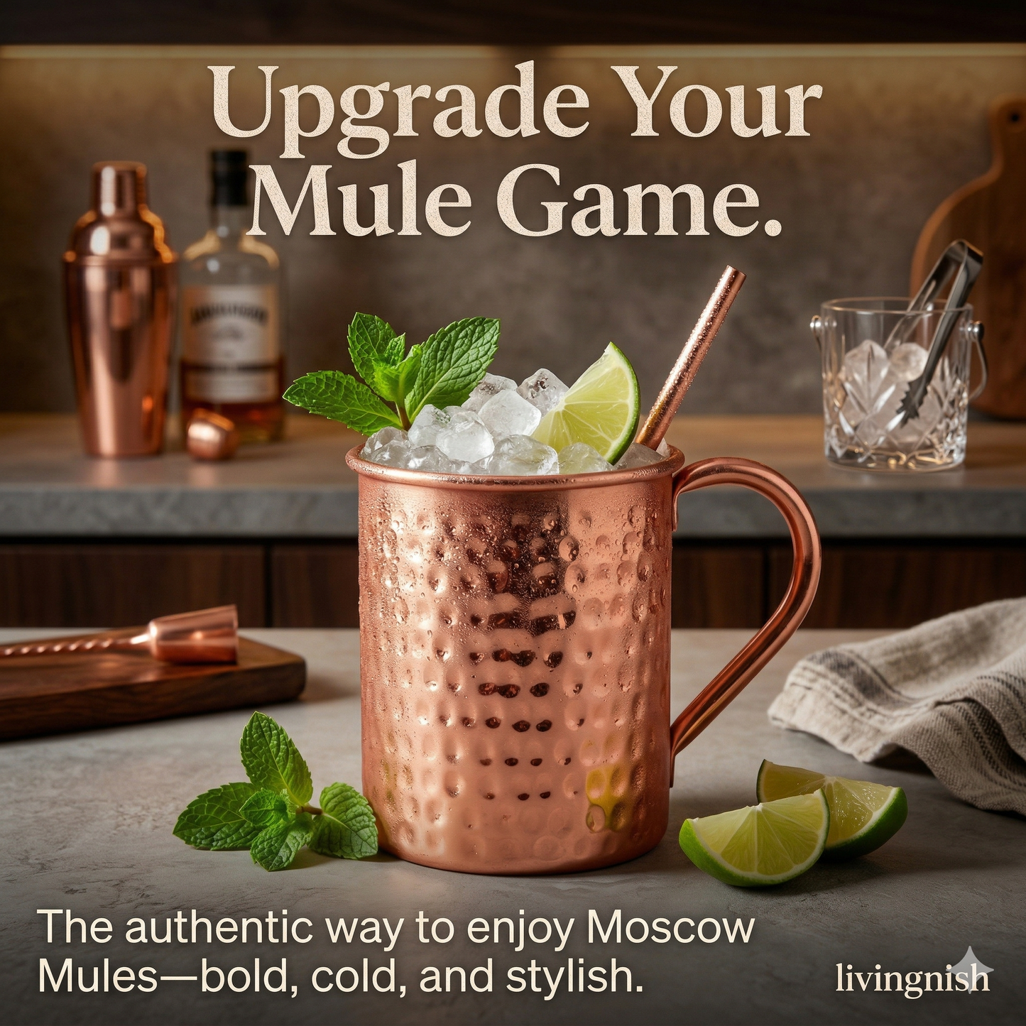 100% Pure Copper Mug 2 pcs Set– 16 oz | Handcrafted, Heavy Gauge| Moscow Mule Cup, Ayurvedic Benefits