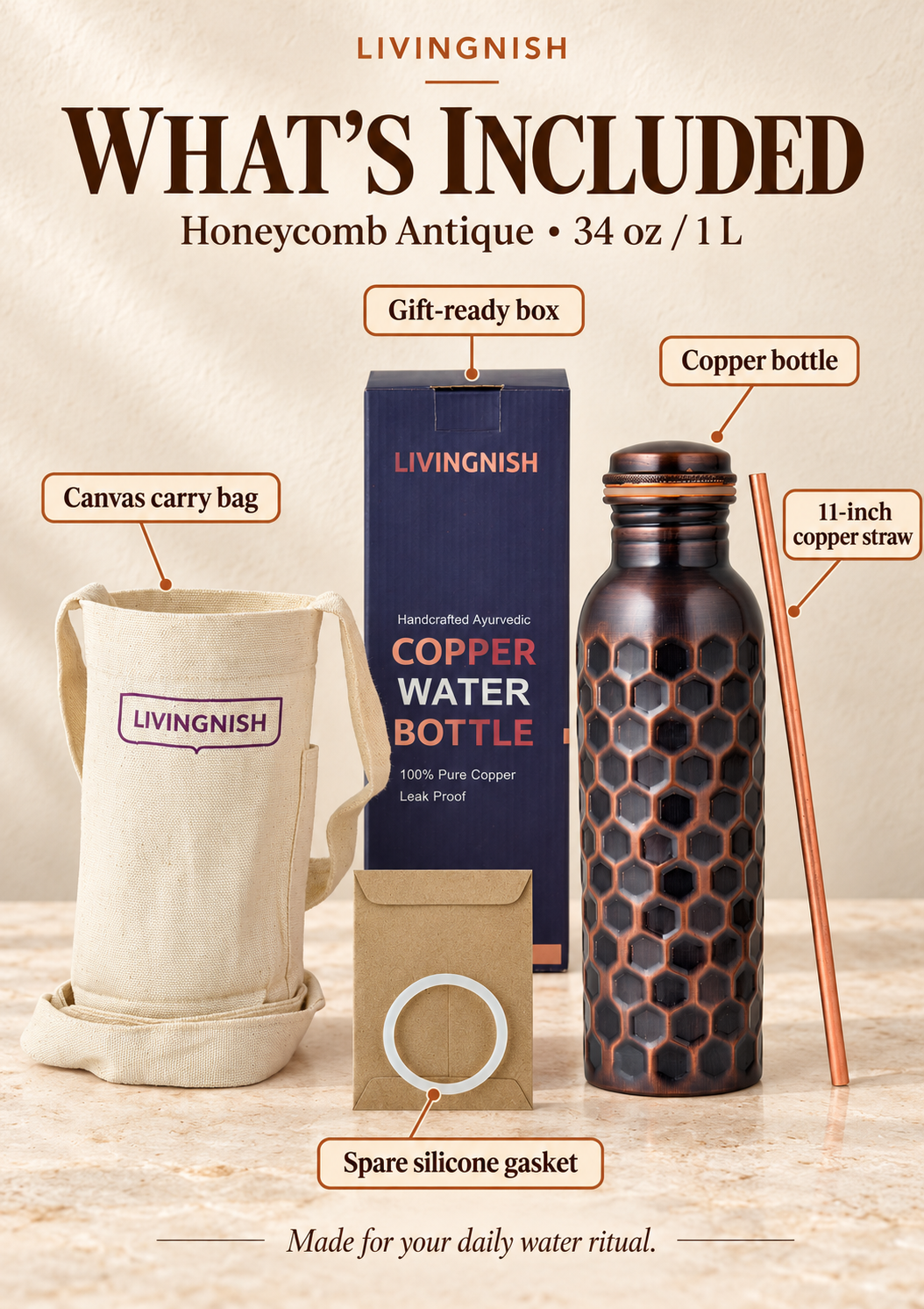 Antique Honeycomb