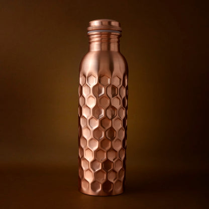100% Pure Ayurvedic Copper Water Bottle
